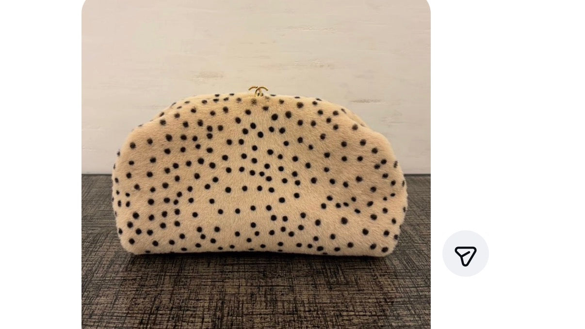 Chanel pouch evening bag (owing money)