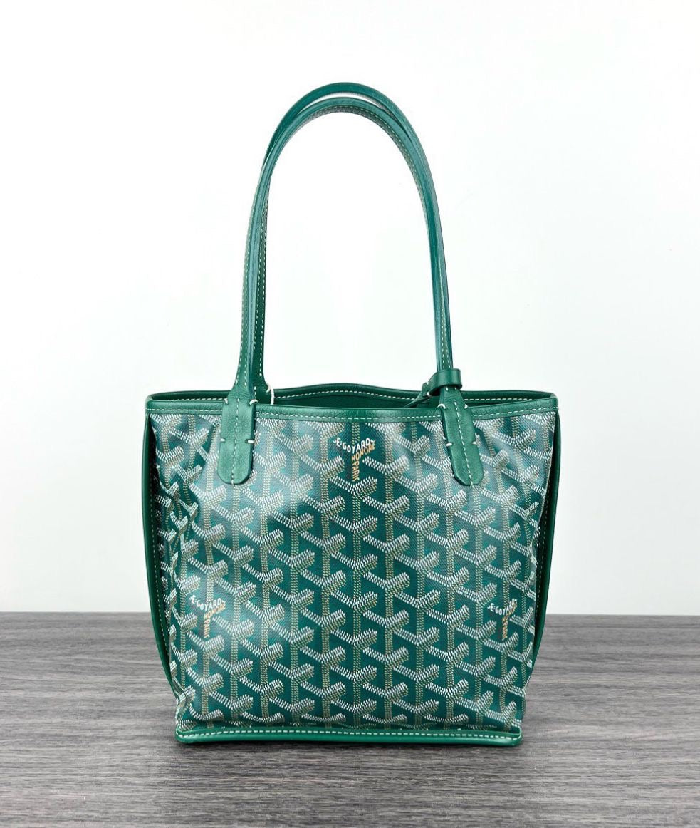 Brand New Goyard mini Anjou Green
