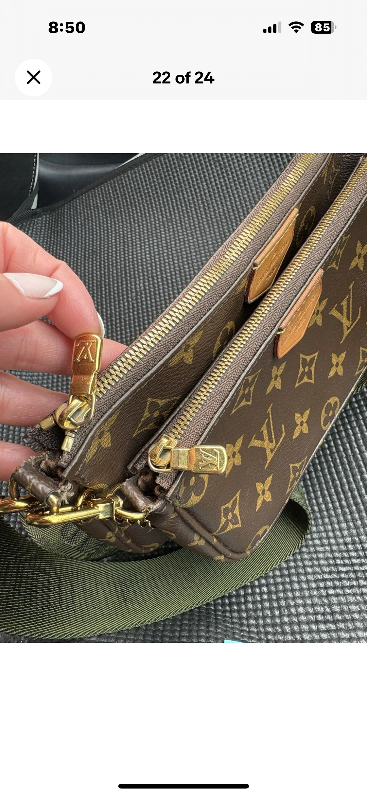 Louis Vuitton Multi Pochette Accessories in Monogram Khaki