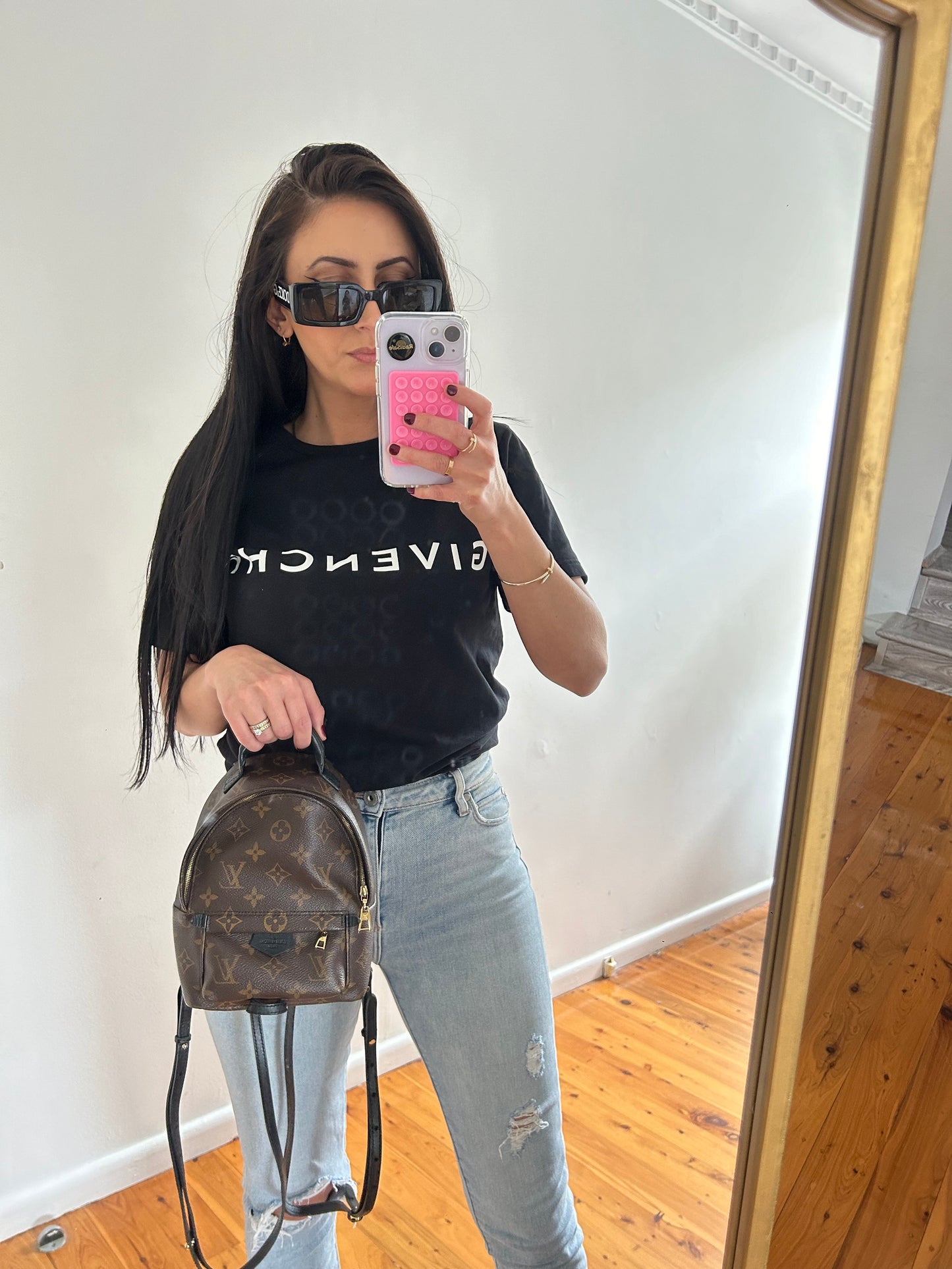 Louis Vuitton Mini Palm Springs Monogram Canvas Backpack