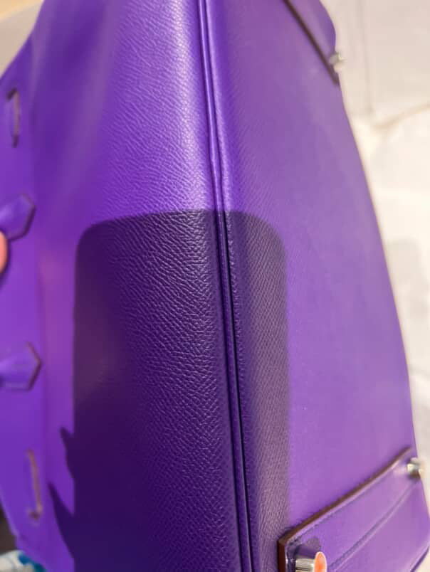 Hermes Birkin 35 Epsom Crocus SHW stamp O Square(2011). Fullset with receipt( Australian seller)