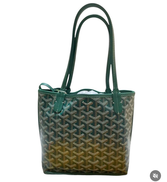 Goyard Mini Anjou in Green