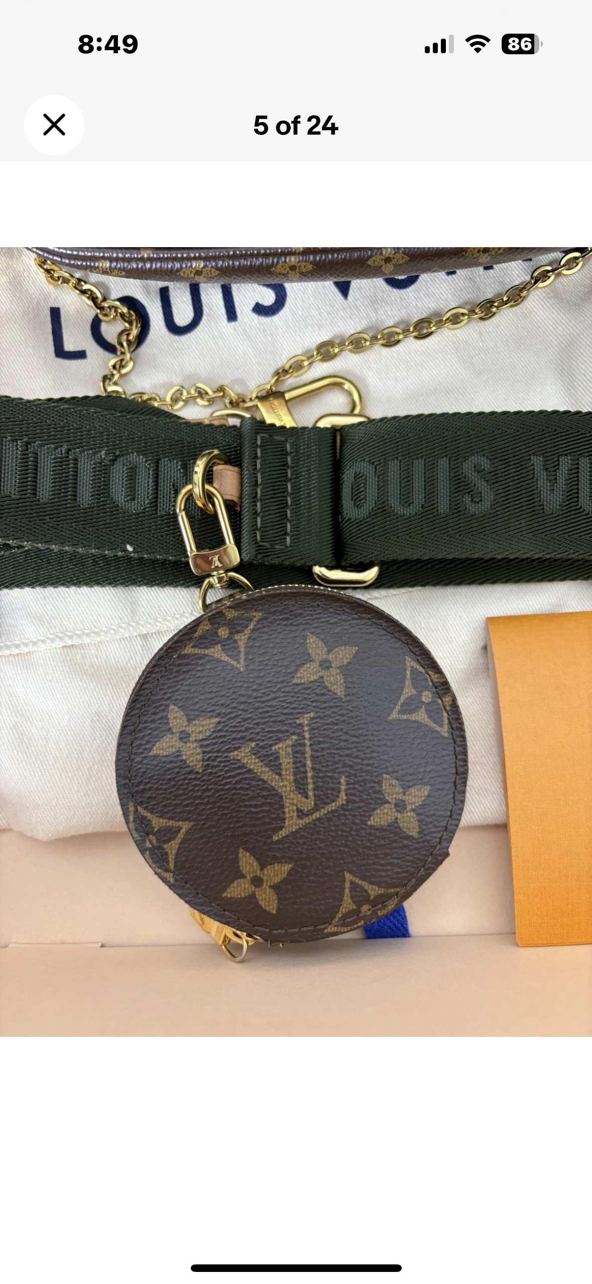 Louis Vuitton Multi Pochette Accessories in Monogram Khaki