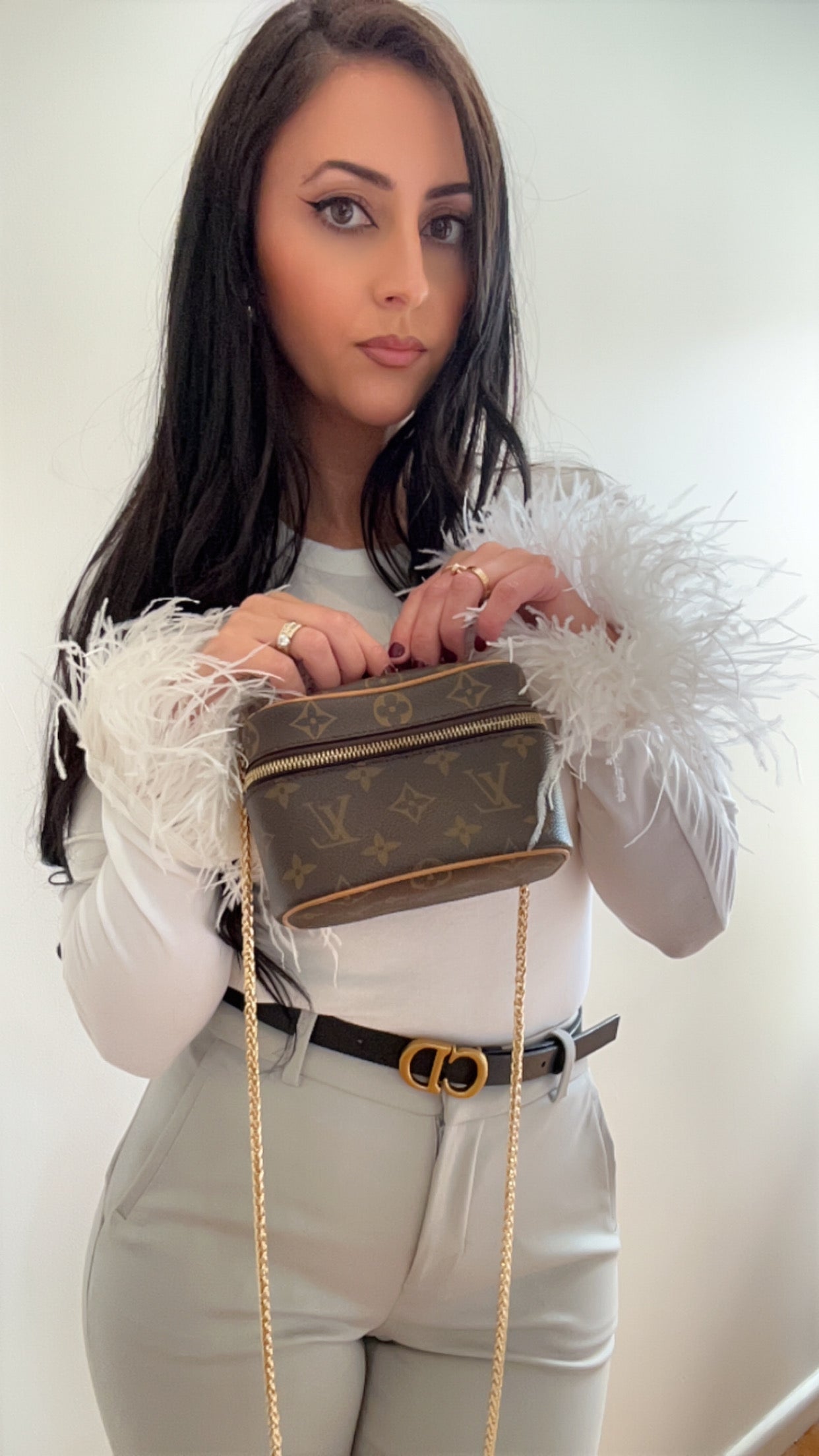 Louis Vuitton Nice Nano Monogram Vanity Bag