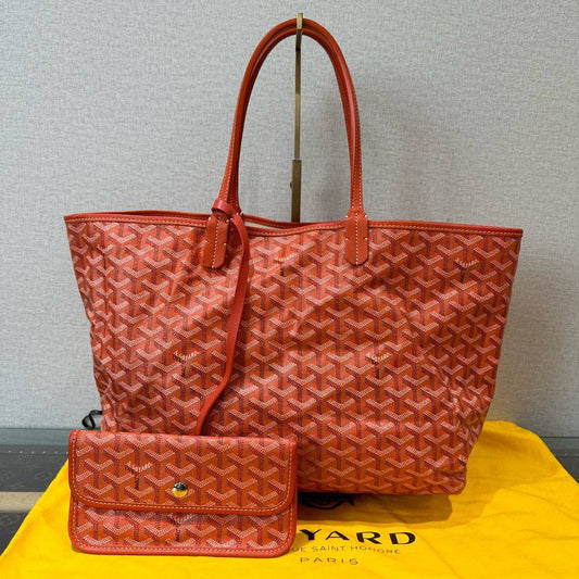 GOYARD St Louis PM Tote Bag in Orange