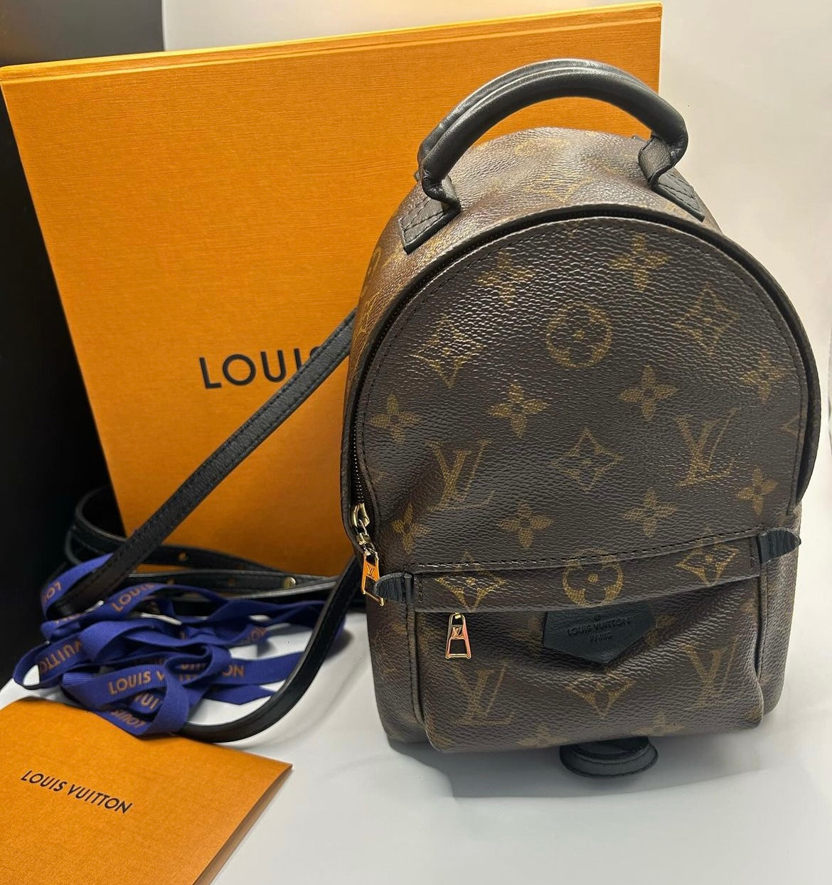 Louis Vuitton Mini Palm Springs Monogram Canvas Backpack