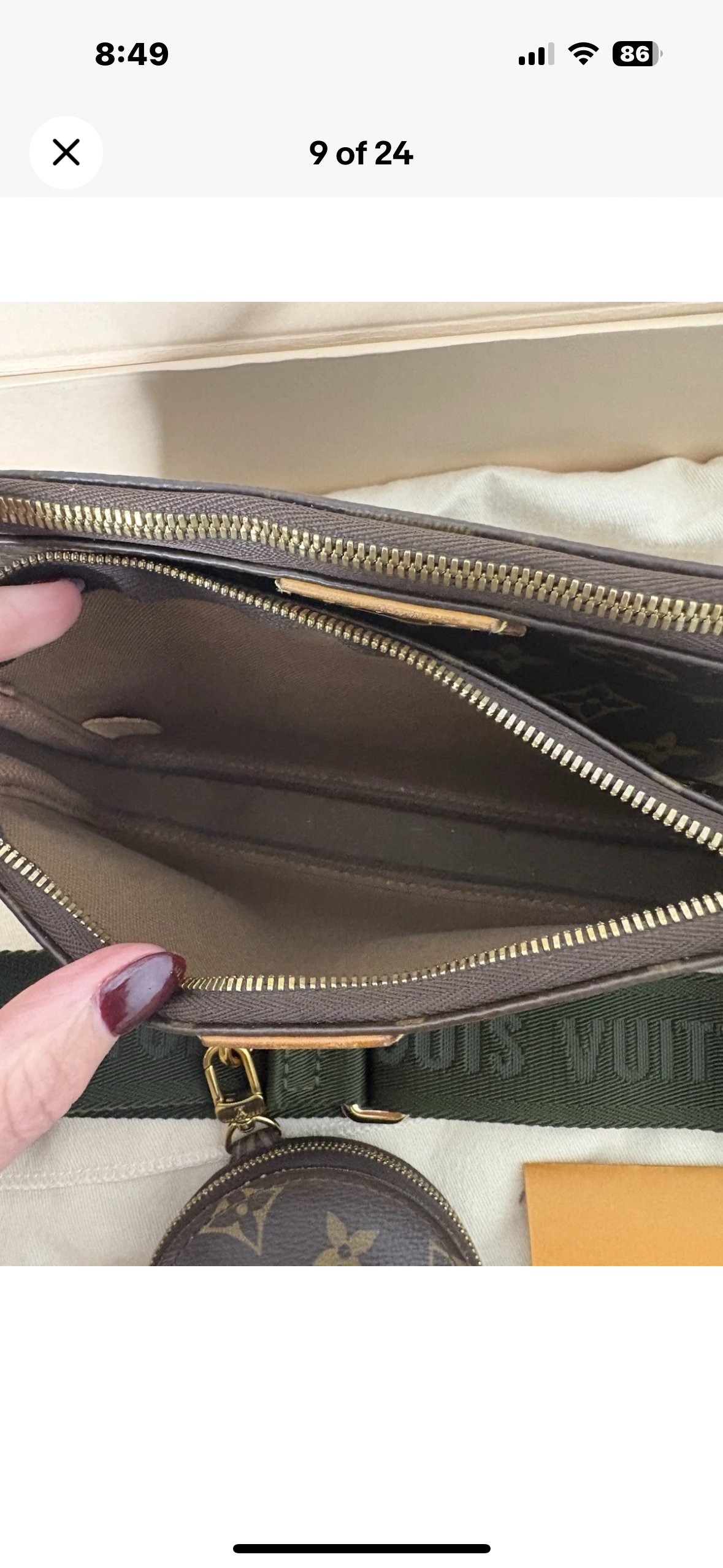 Louis Vuitton Multi Pochette Accessories in Monogram Khaki