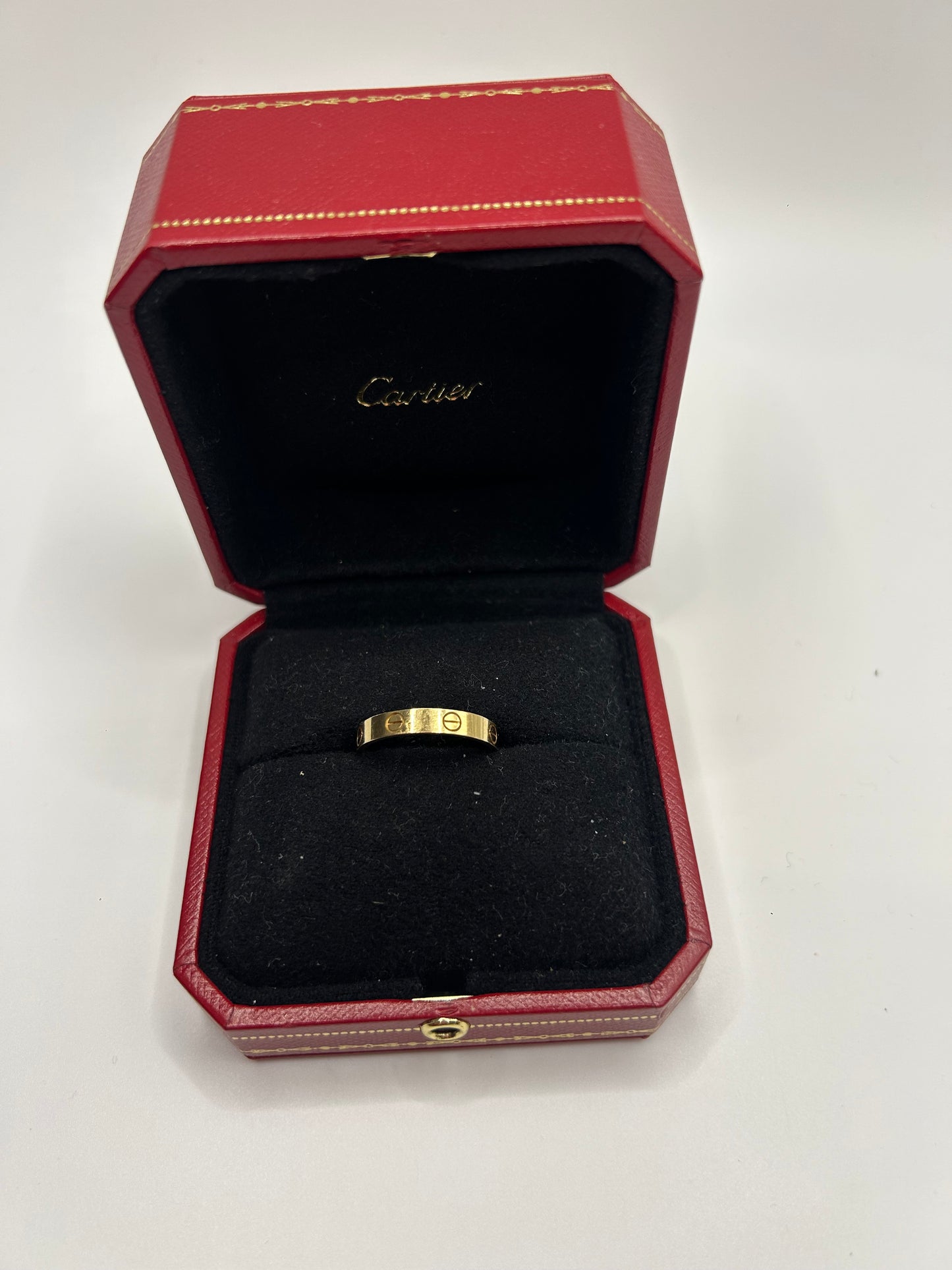Cartier Love wedding ring, yellow gold Size 59