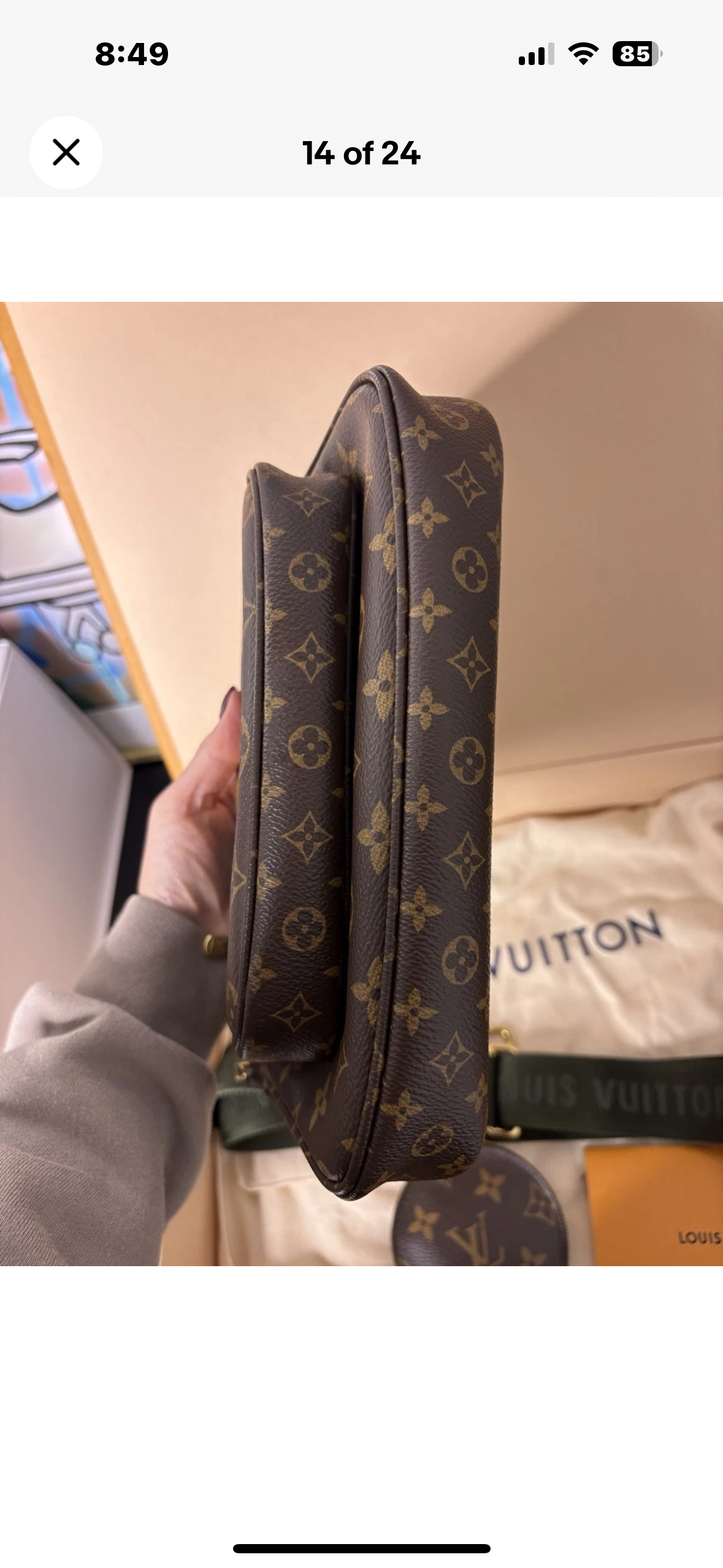 Louis Vuitton Multi Pochette Accessories in Monogram Khaki