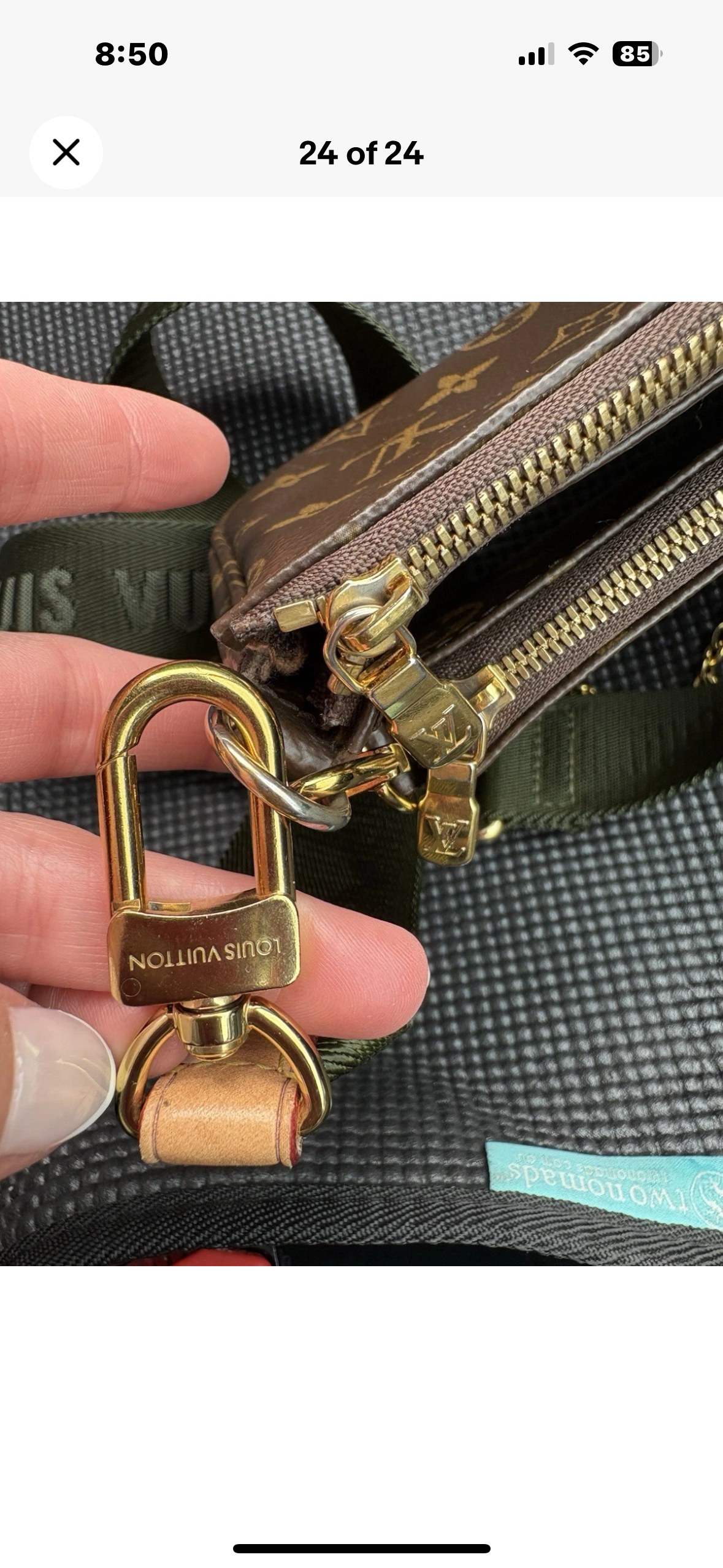 Louis Vuitton Multi Pochette Accessories in Monogram Khaki