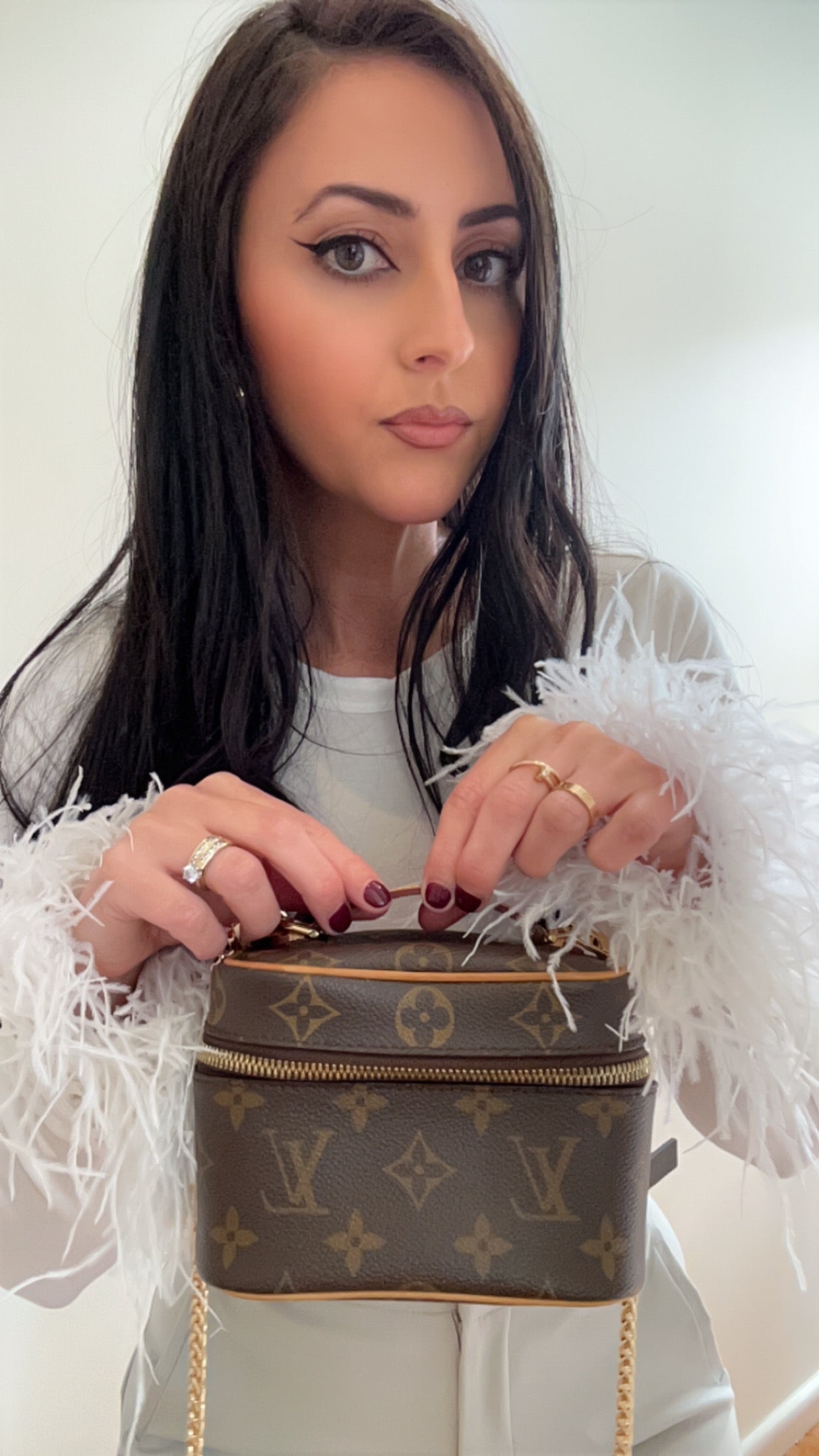 Louis Vuitton Nice Nano Monogram Vanity Bag