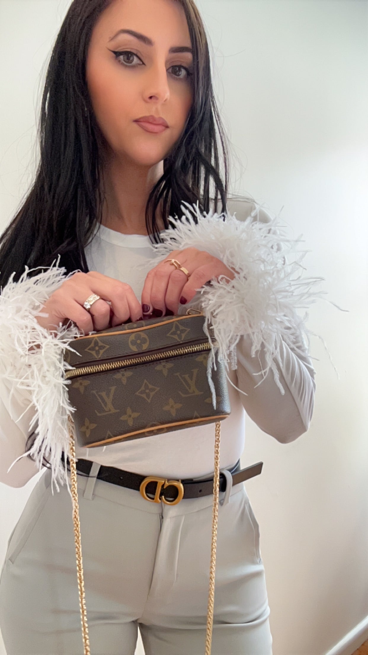 Louis Vuitton Nice Nano Monogram Vanity Bag