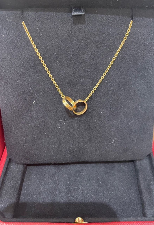 Cartier Love Necklace 18k Gold - year 2018