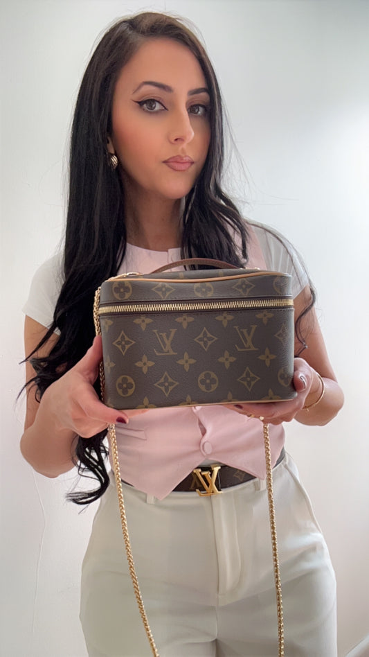 Louis Vuitton Nice Mini  Monogram Vanity Bag