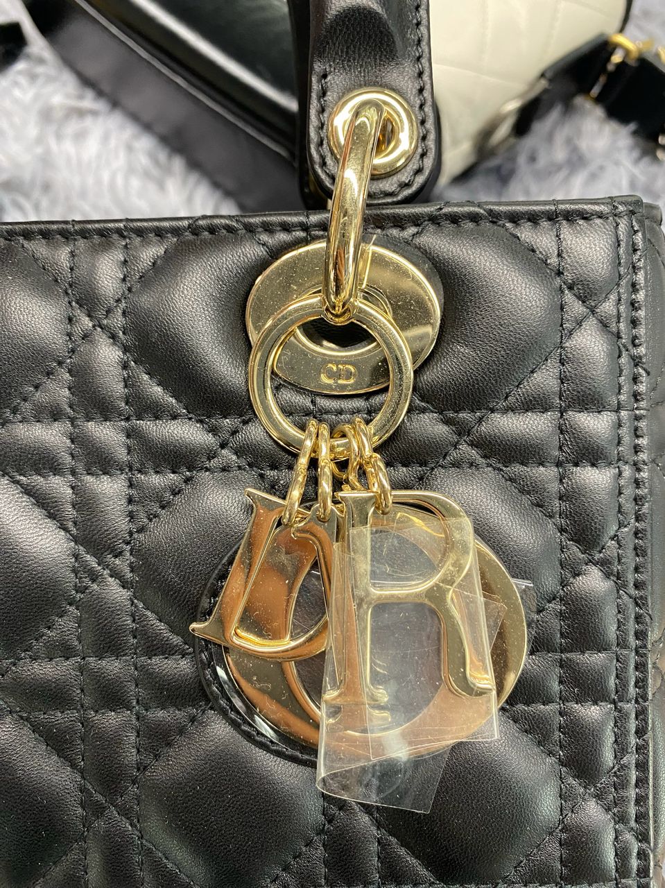 Lady Dior Medium in Black Cannage Lambskin GHW (Year 2020)