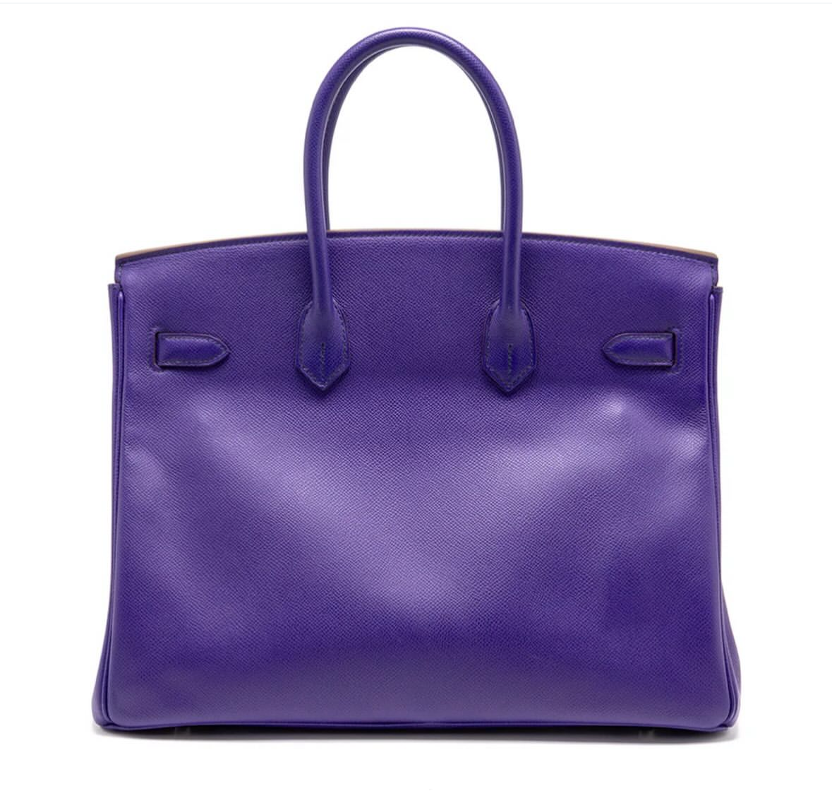 Hermes Birkin 35 Epsom Crocus SHW stamp O Square(2011). Fullset with receipt( Australian seller)