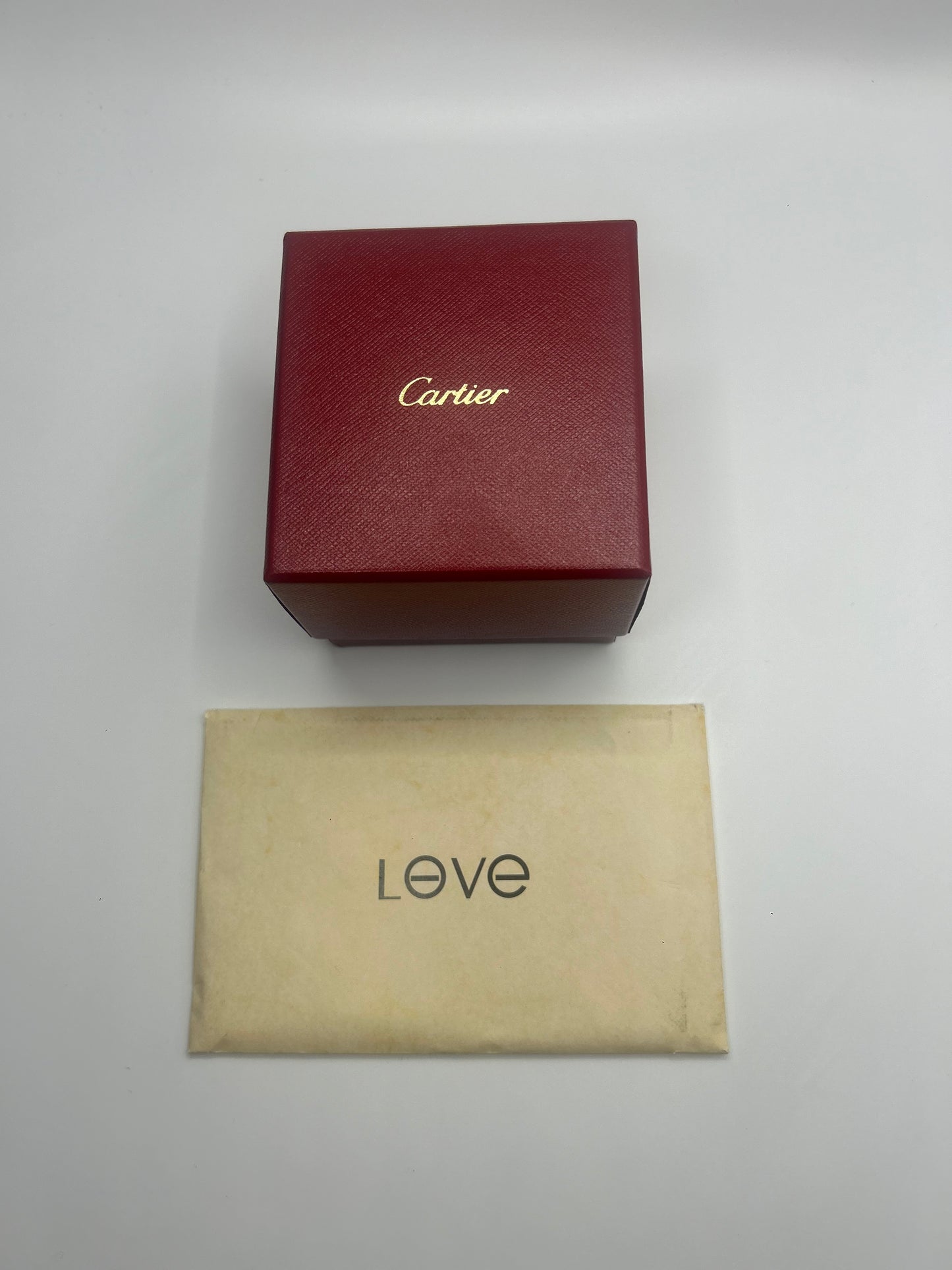 Cartier Love wedding ring, yellow gold Size 59