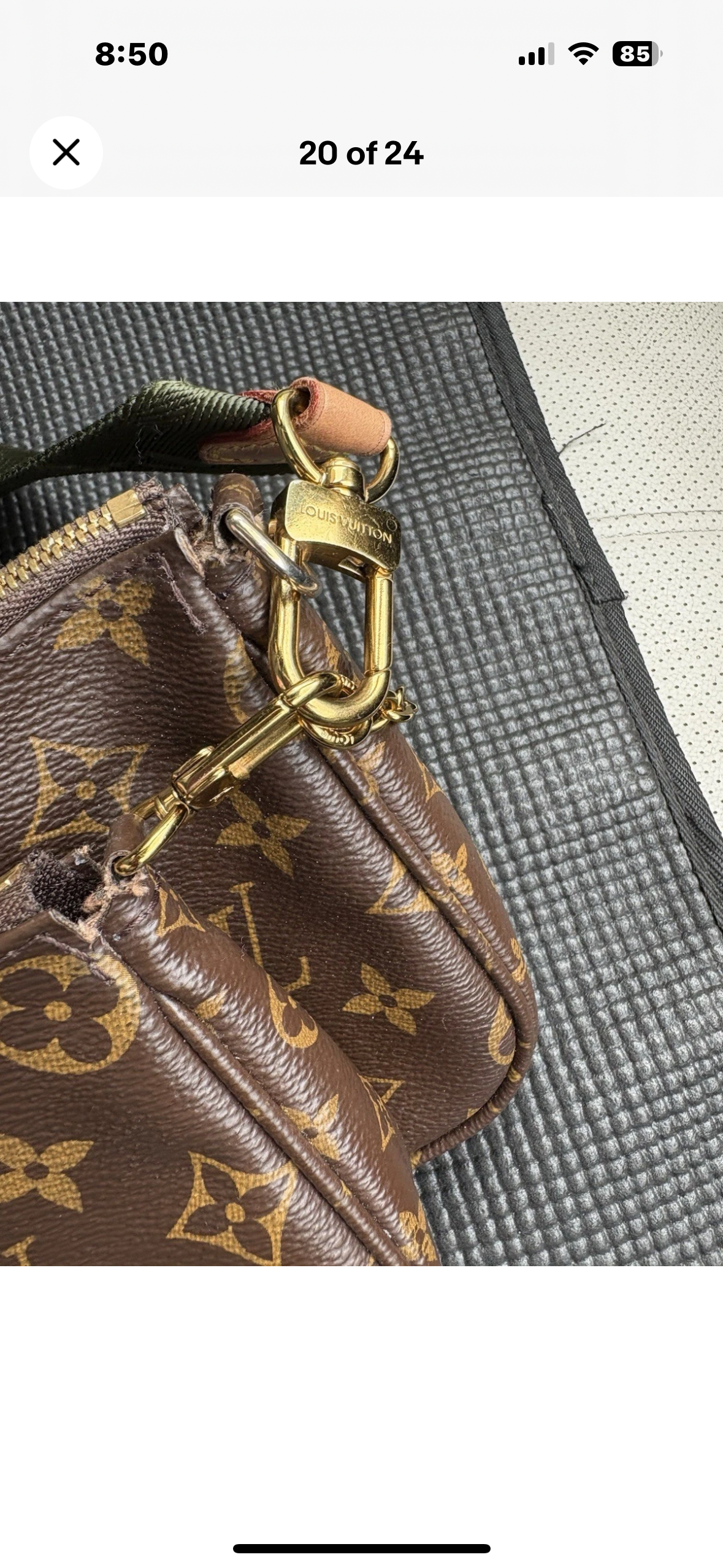 Louis Vuitton Multi Pochette Accessories in Monogram Khaki