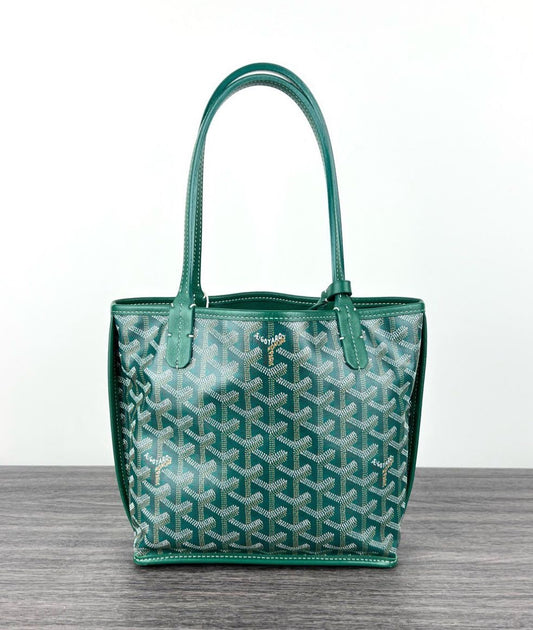 Brand New Goyard mini Anjou Green