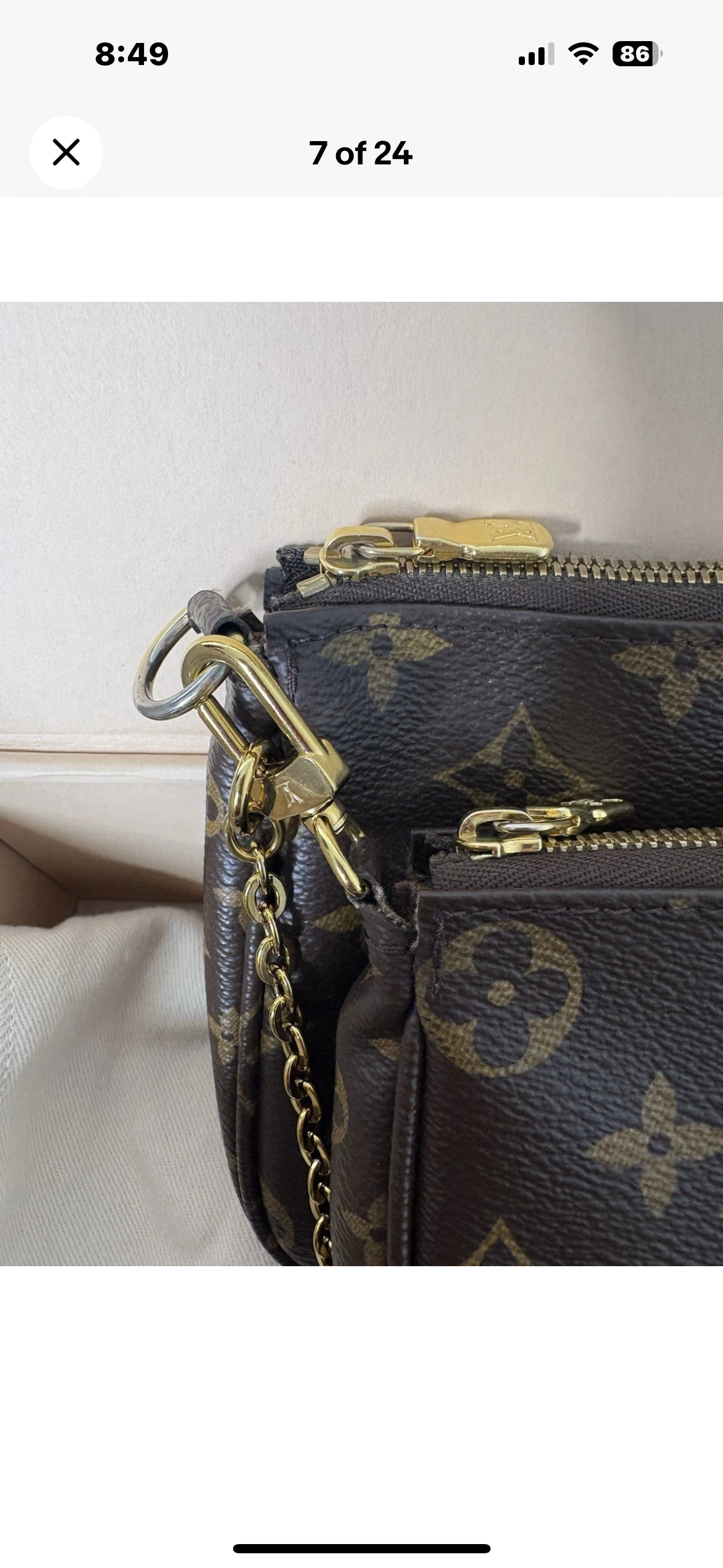Louis Vuitton Multi Pochette Accessories in Monogram Khaki