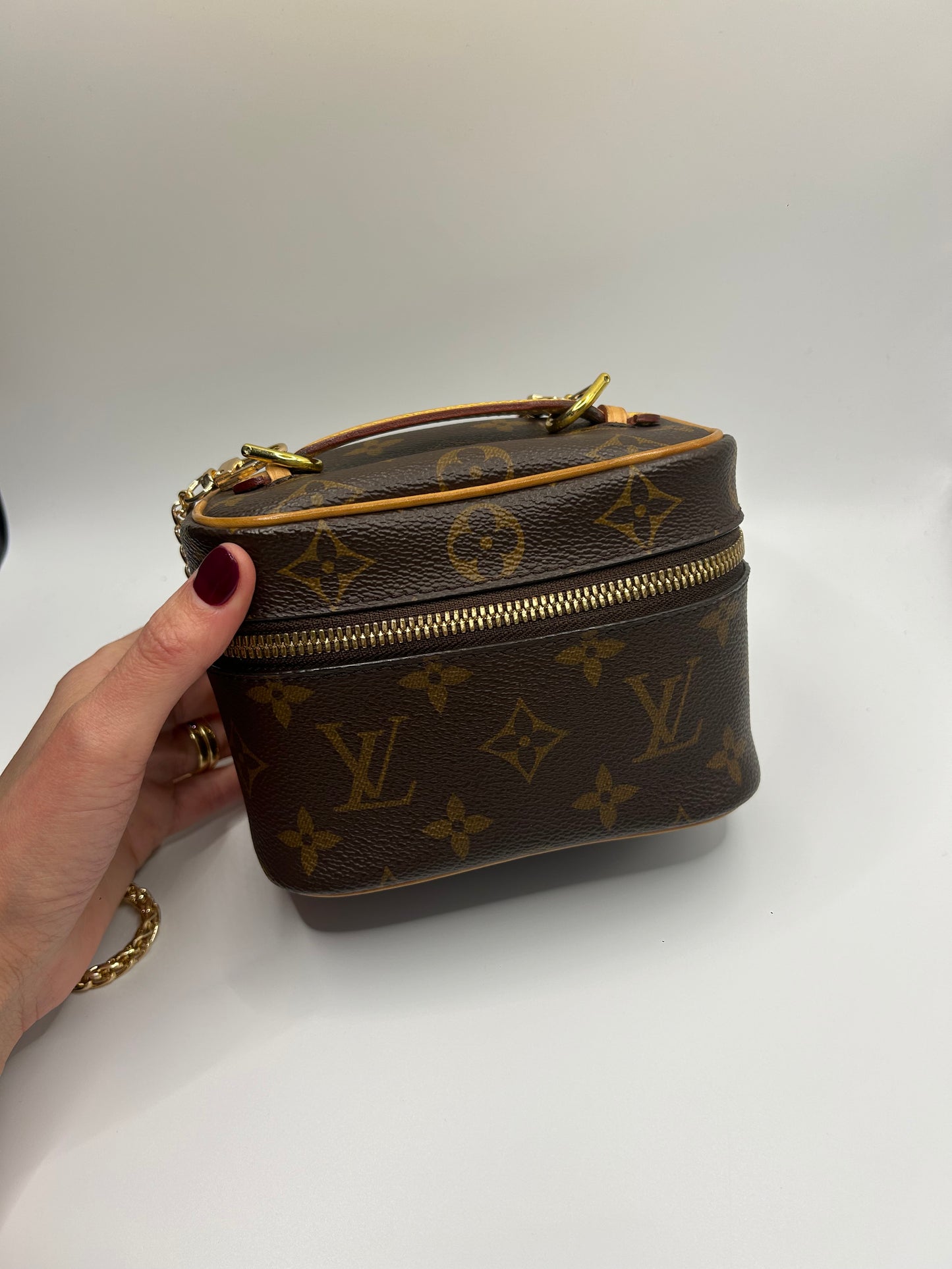 Louis Vuitton Nice Nano Monogram Vanity Bag