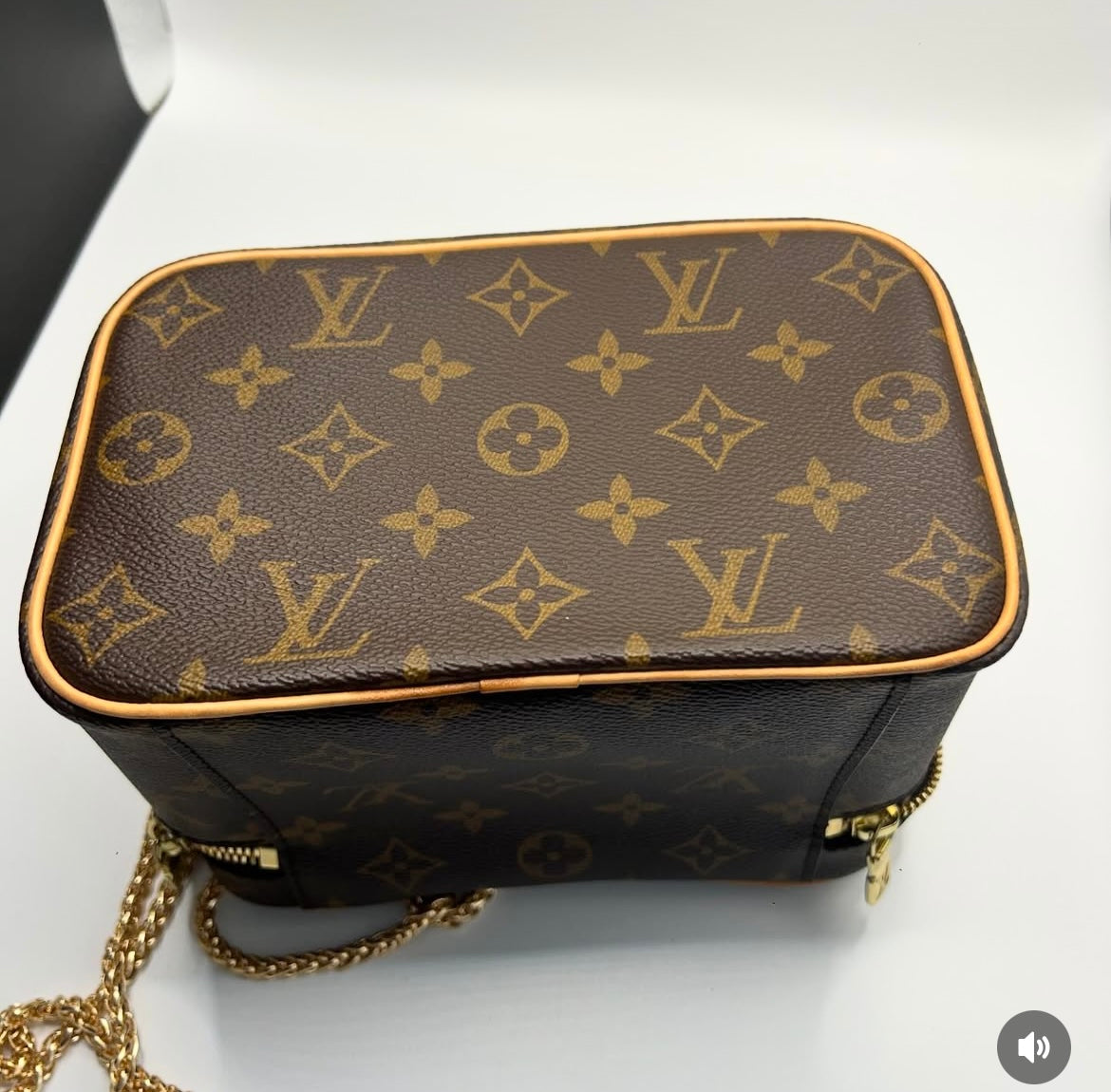Louis Vuitton Nice Mini  Monogram Vanity Bag