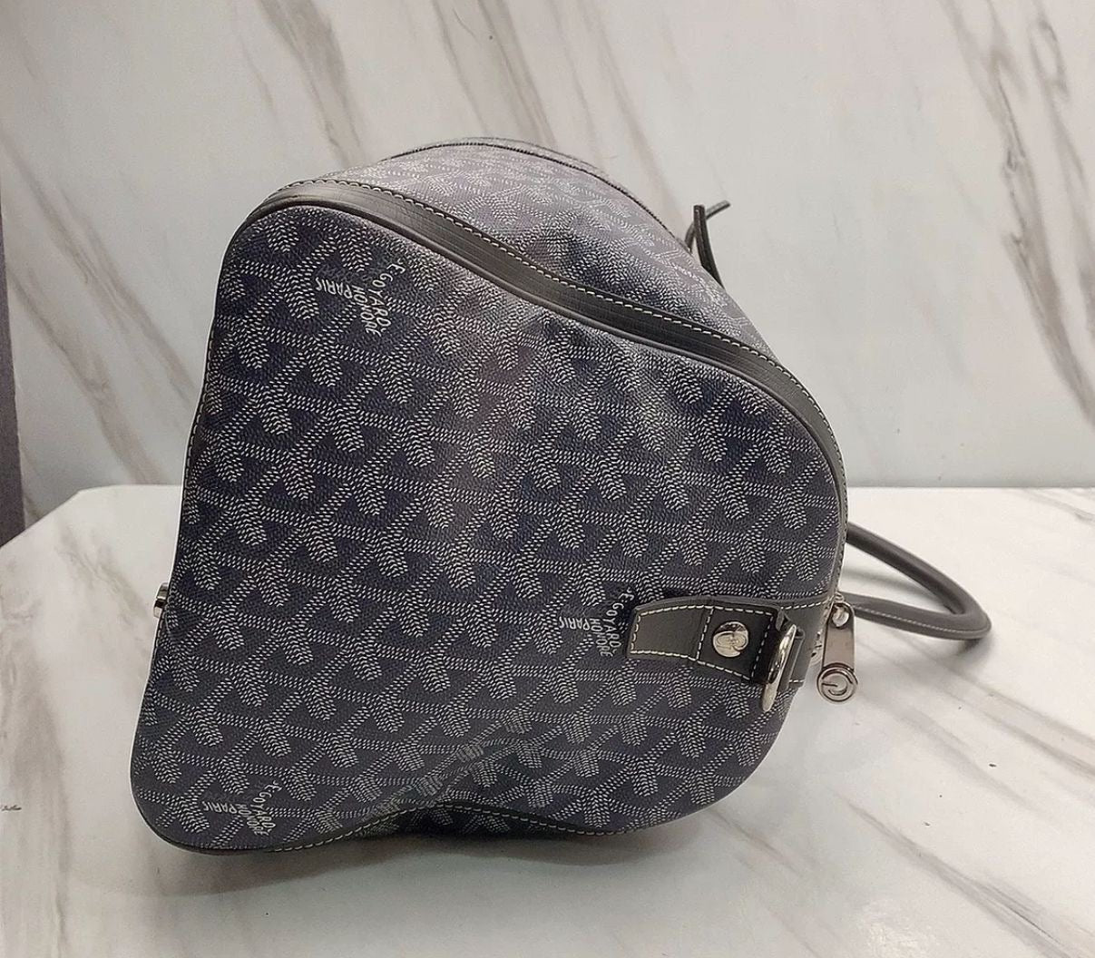 Goyard Boston size 50 in Grey