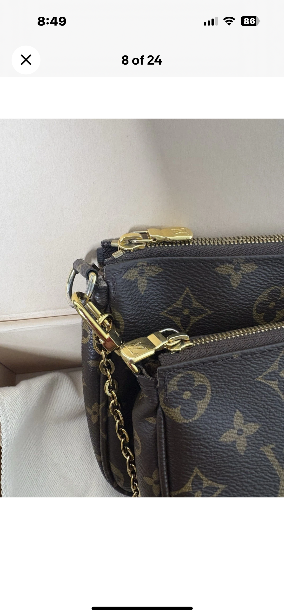 Louis Vuitton Multi Pochette Accessories in Monogram Khaki