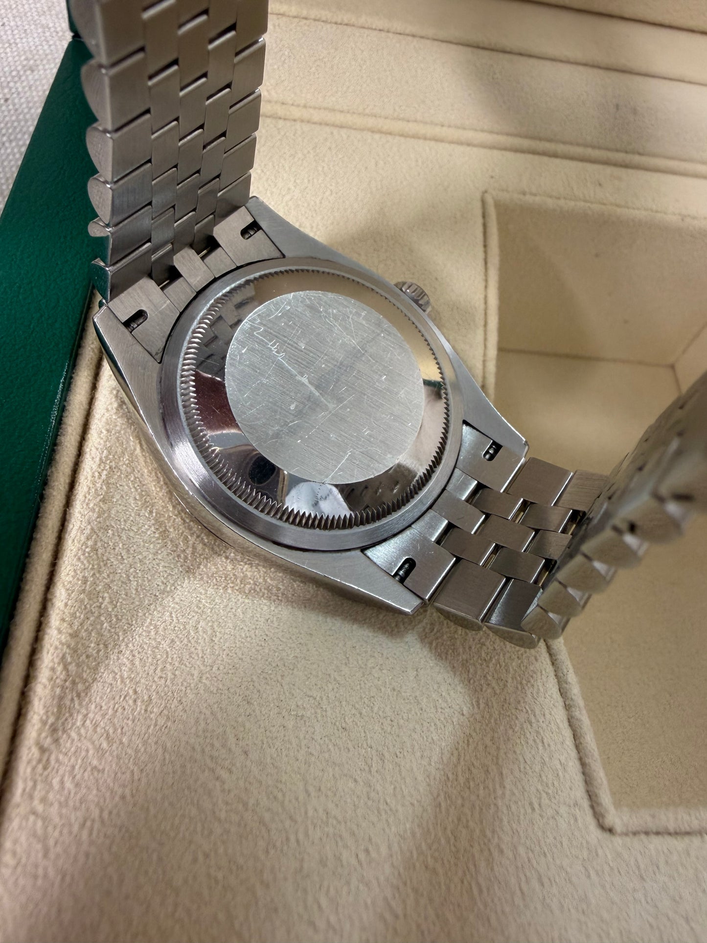 Women’s Rolex Datejust 36 Black Dial with Diamonds Oystersteel Jubilee -Year 2021