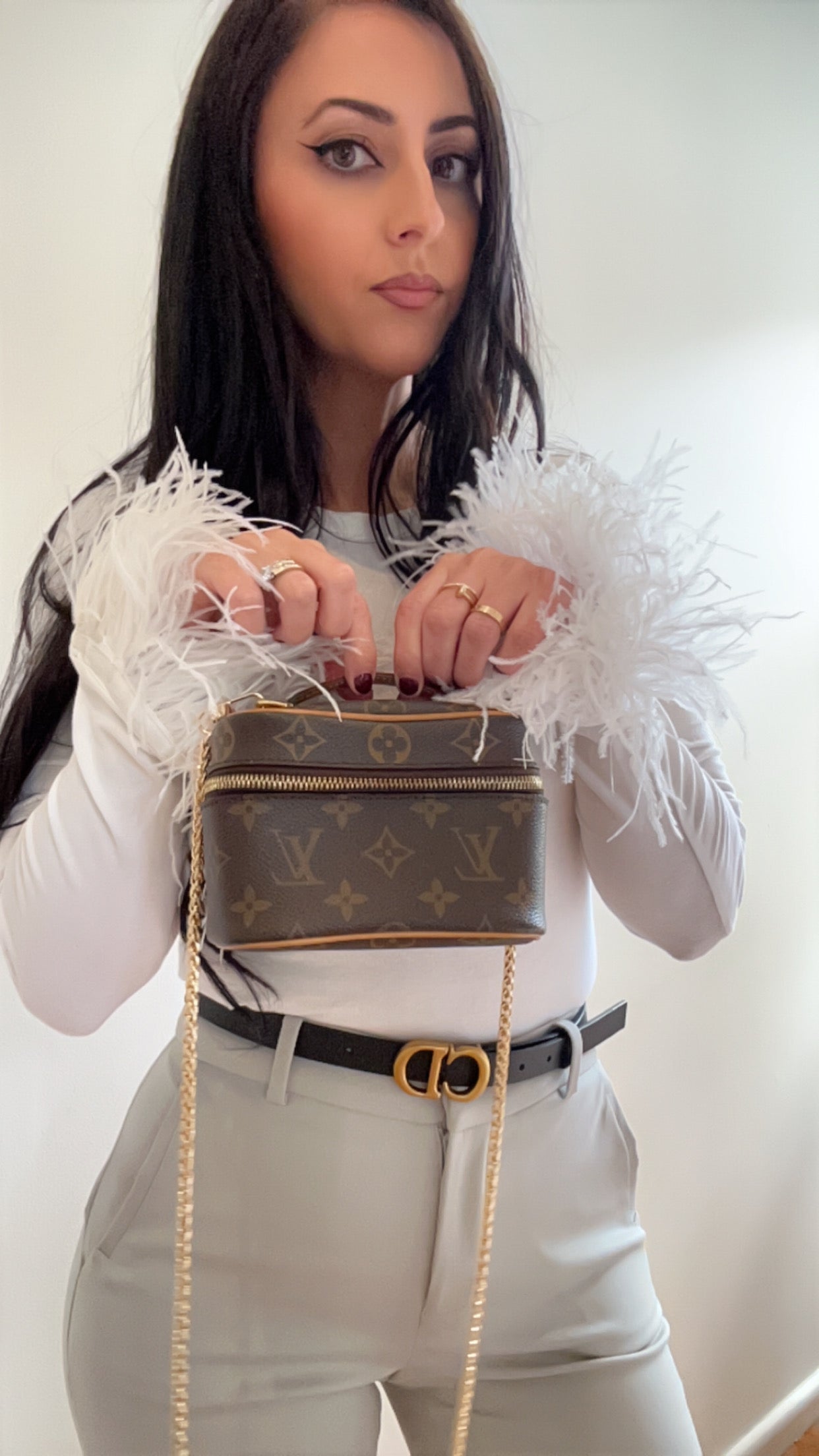 Louis Vuitton Nice Nano Monogram Vanity Bag